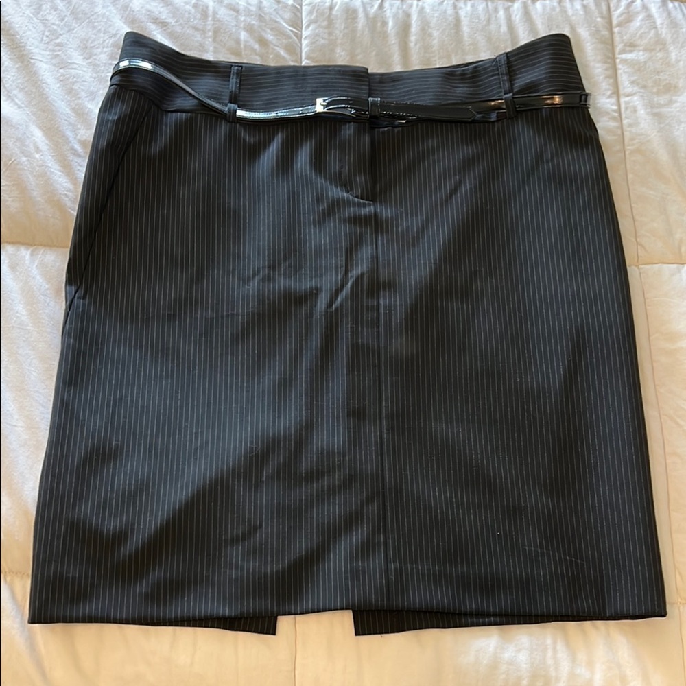Express Black Pencil Skirt Knee-Length Workwear
